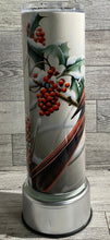 Load image into Gallery viewer, 20 oz Red Cardinal Holiday Tumbler Stainless Steel Double Wall Insulated