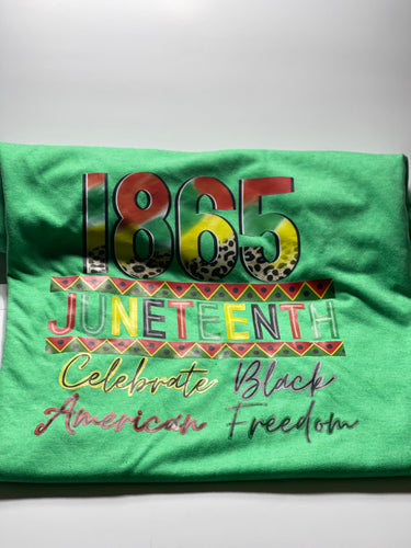 1865 Juneteenth Celebrate Black American Freedom  Large