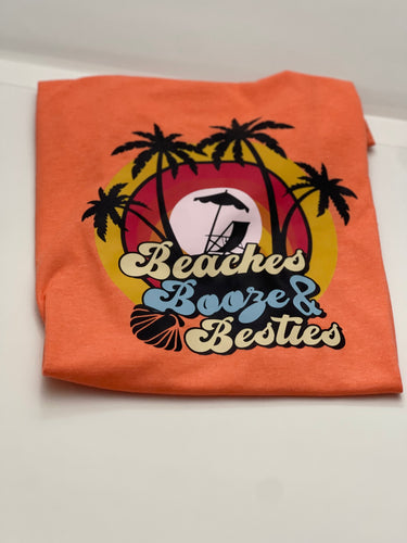 Beaches Booze Besties T-Shirt