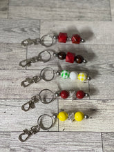 Load image into Gallery viewer, Beaded Red Dragon Key Chain