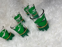 Load image into Gallery viewer, A Kiss of the 4 Leaf Clover Shot Glasses