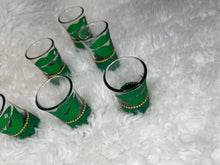 Load image into Gallery viewer, A Kiss of the 4 Leaf Clover Shot Glasses